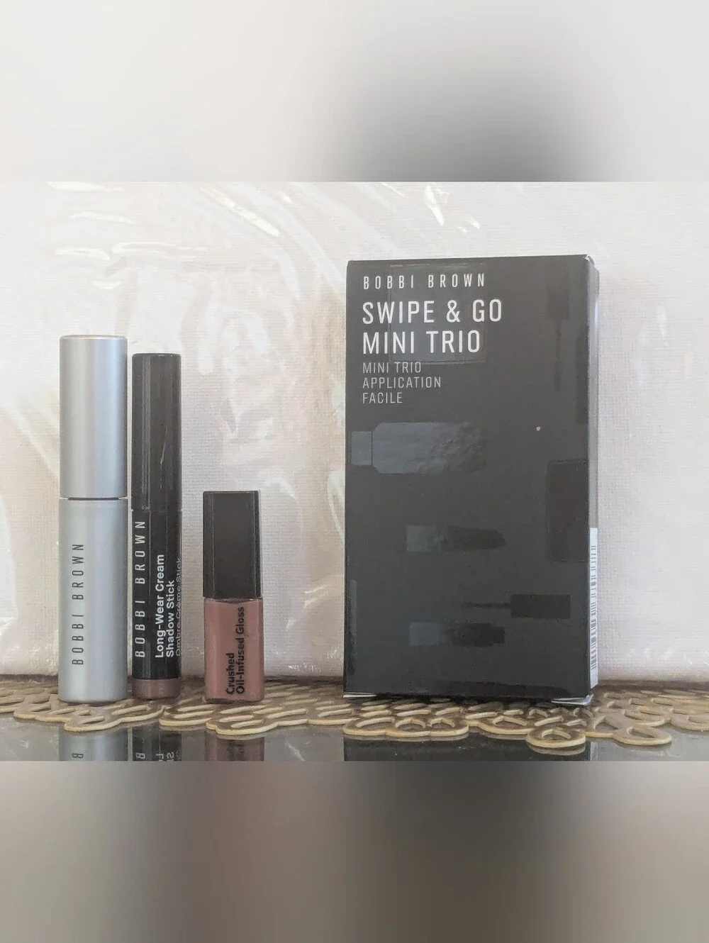 Bobbi Brown Swipe & Go Mini Trio - Muted Pink Brown